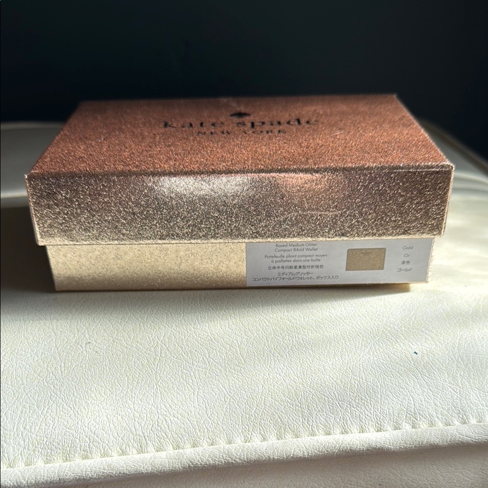 Kate Spade Sparkling Gold Wallet - Picture 9 of 13